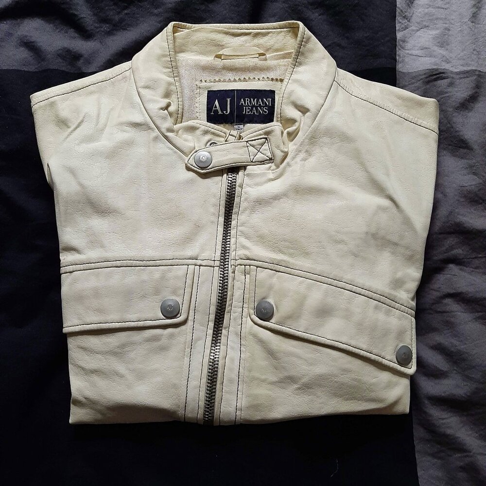 Armani Jeans Motorcycle Jacket